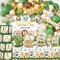 260PCS Safari Baby Shower Decorations - All-in-1 Supplies Pack